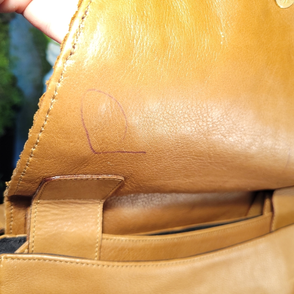 De Vecchi Italian Woven Leather Bag - Picture 7 of 15